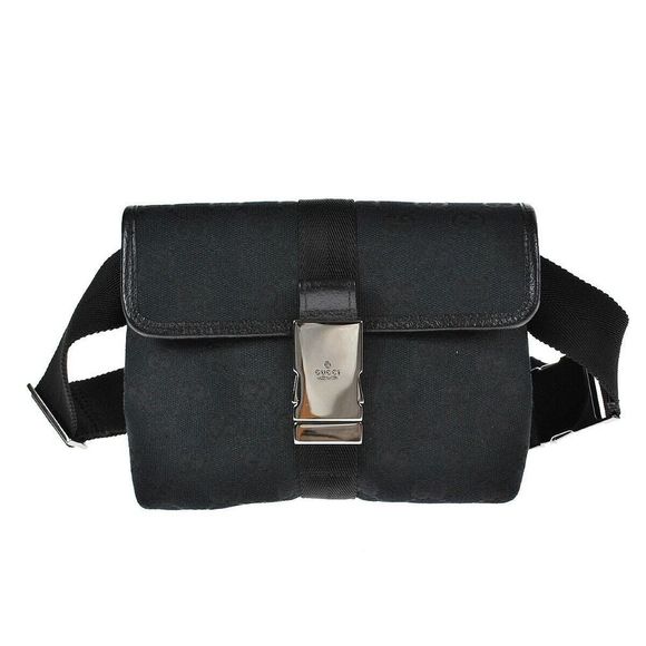 GUCCI Waist Pouch Bumbag Black - Picture 1 of 10
